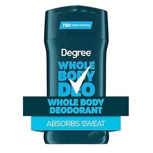 Degree Men’s Ocean Rush Whole Body 72Hr Control Deodorant Sticks 3oz (Set of 2)